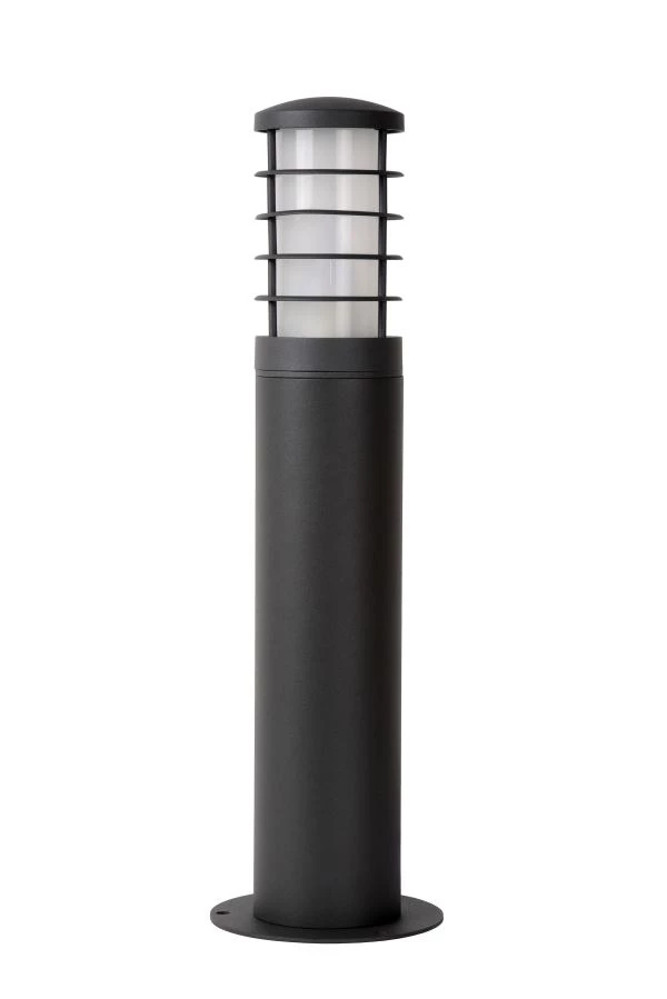 Lucide SOLID - Sokkellamp Buiten - Ø 9 cm - 1xE27 - IP54 - Antraciet - uit